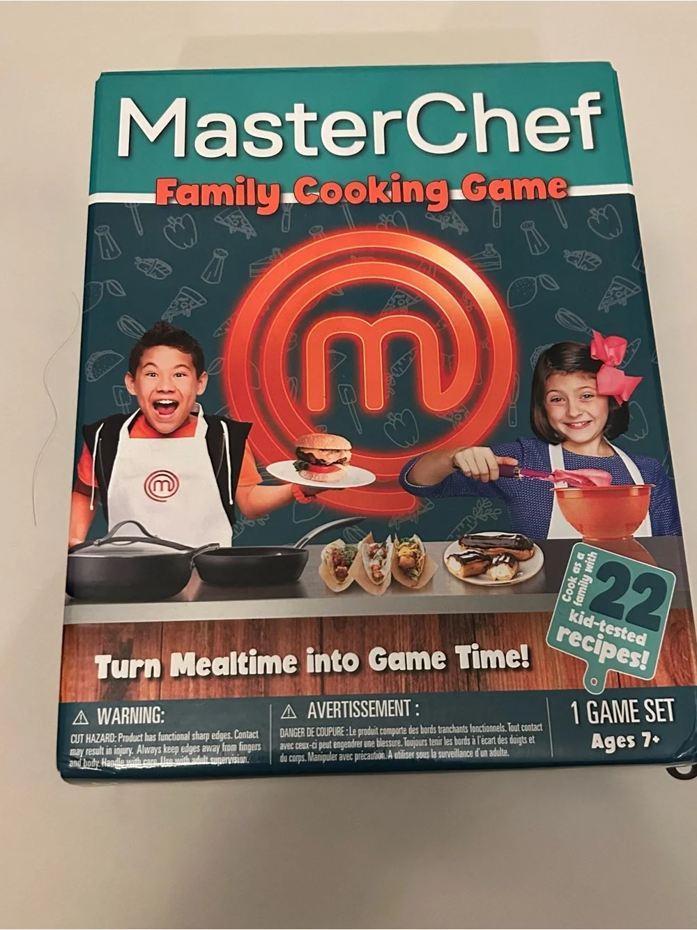 MasterChef Family Cooking Game. Turn Mealtime into Game Time! Ages 7+